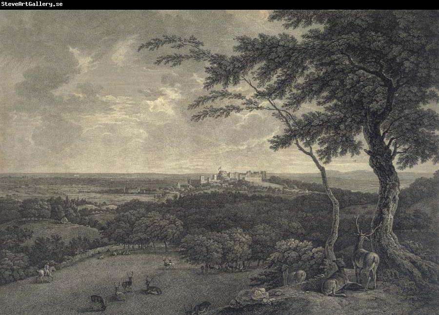 unknow artist South View of Windsor,taken from the Great Park